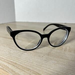 Prada VPR01T 1AB-1O1 Eyeglasses Black Dark Tortoise Frames 53-18-140 Italy